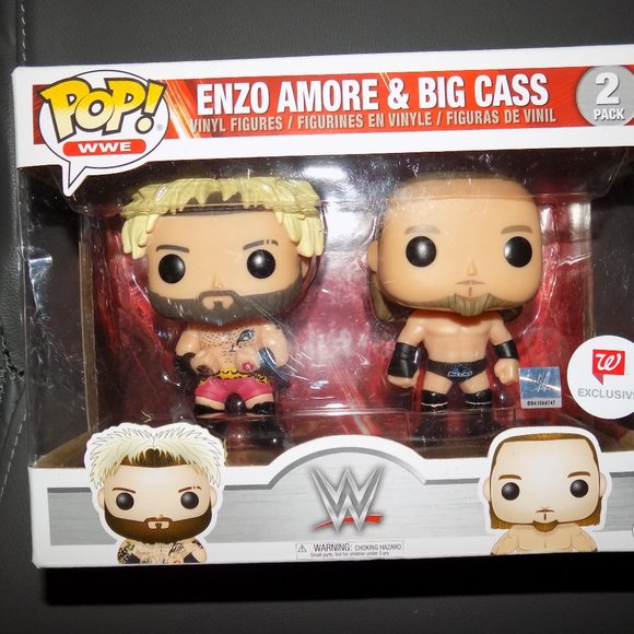 Funko Other - Funko Pop WWE Wrestling Enzo Amore & Big Cass Excl